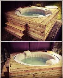 27 Atractivos Disenos De Spa Para Su Jardin