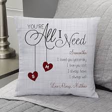 Custom Throw Pillow 14 You Re All I Need Throw Pillows Personalized Pillows Throw Pillow Covers Diy