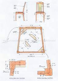 The piece is approximately 20 wide x 26.5 deep x 27.5 high and features not only four legs, but also a seat and backrest. 665 Dining Chair Plans Furniture Plans And Projects Chair Woodworking Plans Woodworking Plans Sofa Woodworking Furniture Plans