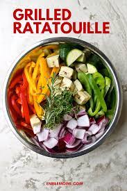 Grilled Summer Ratatouille Recipe Vegan Side Dishes Side Dish Recipes Healthy Ratatouille Recipe