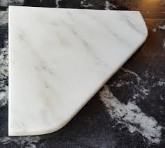 Marble Shower Corner Shelf Carrara Bianco 8 Quot Natural Stone Bathroom Caddy Bath Soap Dish Shower Corner Shelf Shower Shelves Corner Shelves