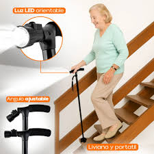 Bastón Plegable 4 Patas y Luz LED | RS2902 💲6.000 Mayor. - 📌 CONOCE  NUESTRO CATÁLOGO Y AGENDA TU PEDIDO ✍️ https://importadorasaletodo.com 📁  Categoría:🎁 CUIDADO PERSONAL - 👇 Agendamos pedidos por WhatsApp (
