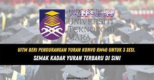 Perlu ke pakai stokin ni? Uitm Beri Pengurangan Yuran Konvo Rm40 Untuk 3 Sesi Semak Kadar Yuran Terbaru Edu Bestari