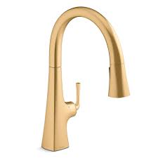 These are the top rated touchless faucet brands for your home. K22068 2mb Graze Pull Down Kitchen Sink Faucet Touchless Vibrant Brushed Moderne Brass First Supply