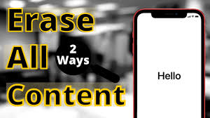 Iphone 12 12 Pro Mini How To Hard Reset And Erase All Content And Settings 2 Ways Hands On Youtube