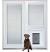 Sliding Glass Dog Door Insert