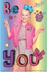 I turned my room into jojo siwa's room!! Jojo Siwa Be You Silk Poster 24x36 Inches Wall Pictures For Living Room Decoration Painting Calligraphy Aliexpress