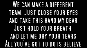 Believe Asking Alexandria Lyrics On Screen Music Asking Alexandria Lyrics Asking Alexandria Just Lyrics