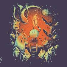 Stardew Valley Art Junimo In The Mines Skull Cavern Enemies And Monsters Pijutmidgetgaming Stardew Valley Drawing Artwork Valley