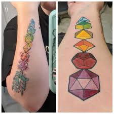 Public enemy tattoo's best boards. Fresh Polyhedral Dice By Tyler Porter The Enemy Tattoo In Everett Wa For Hubby And I Tattoos