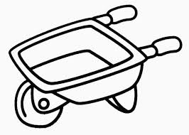 Coloriage Brouette Jardinier Dessin Gratuit A Imprimer