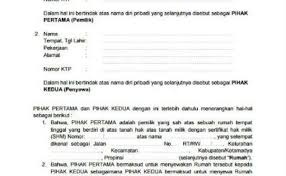 Guna menghindari hal yang tak diinginkan di kemudian hari, tak ada salahnya jika anda menuangka… Contoh Surat Perjanjian Kontrak Rumah Sederhana Nusagates