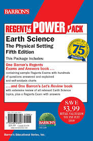 regents earth science power pack book by edward j