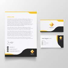 Browse our letter head images, graphics, and designs from +79.322 free vectors graphics. Free Vector Modern Letterhead And Business Card Template
