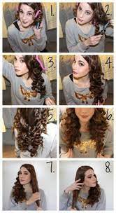 No Heat Curls Tutorials Curls No Heat Hair Styles Curly Hair Styles