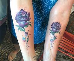 90 sweet matching mother daughter tattoo designs. Tattoo Uploaded By Hannah Watercolor Rose Mother Daughter Tattoo 1523242 Tattoodo