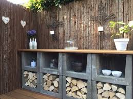 Buitenkeuken Gemaakt Van U Elementen En Afgewerk Afgewerk Buitenkeuken En Gemaakt Regal Uelementen Van Gartenregal Garten Garten Und Outdoor