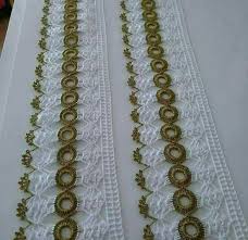 This Pin Was Discovered By Zey Havlular Tig Isleri Boncuklu Dantel
