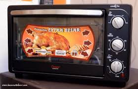 Manggang ikan di oven kirin mode rotisserie. Kacamata Hani Pengalaman Memanggang Bolu Ketan Hitam Dengan Oven Cosmos Co 9926 Rcg