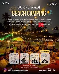 Photo by Survewadi Beach Camping Alibag ...