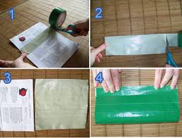 Learn how to make a id/card holder out of duct tape. Duct Tape Wallet Tips Tricks