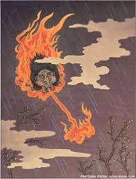 A Yokai A Day Ubagabi Japanese Art Japanese Myth Frog Illustration