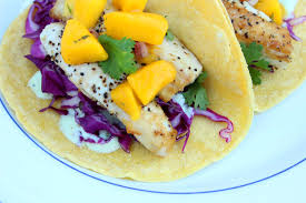 When i first started making fish tacos i always bought tilapia. Mahi Mahi Fish Tacos With Mango Salsa Goldfinch Scout