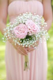 Rustic Pink Wedding Filled With Burlap And Baby S Breath Wedding Bouquets Pink Rustic Pink Wedding Babys Breath Bouquet