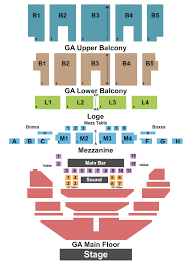 The Fillmore Detroit Tickets Box Office Seating Chart