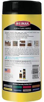 Weiman Wood Cleaner And Polishing Wipes For Furniture To Beautify Furniture Wood Cleaner Wipes Cleaning Wipes