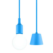With so many different designs available, it's easy to make the switch. Light Blue Diy Led Ceiling Hanging Pendant Light Fitting With G95 Led Big Globe Light Bulb