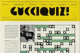 Find great deals on ebay for crossword puzzle book. See Inside Gucci S Playful New Puzzle Book Another