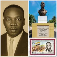 A Tribute to Thomas Vincent Ramos. On November 13, 1990, a bust was  unveiled in Dangriga, Belize cementing Thomas Vincent Ramos legacy. Mr. Augustine  Flores, J.P, a speaker at the event, drew