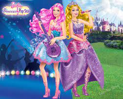 Dunia fantasi barbie juga ditunjukkan dengan gambar kuda bertanduk atau biasanya dikenal dengan unicorn. Barbie Prinzessin Und Der Popstar Gambar Wallpaper Barbie 1280x1024 Wallpapertip