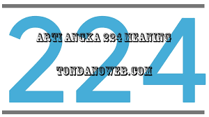 Inilah arti angka 1234 bahasa gaul. Arti Kode Angka 224 Meaning Update Tondanoweb Com