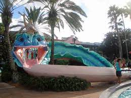 Sea Serpent Water Slide Port Orleans French Quarter Section At Disney World Orlando Disney World Tips And Tricks Disney Resorts Disney Trip Planning