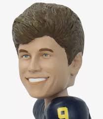 JJ McCarthy Michigan Wolverines Football Student Athlete Bobblehead FOCO NIB