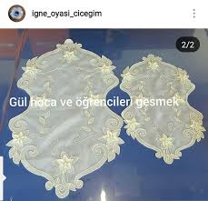 Derya Kurt Adli Kullanicinin Igne Isi Panosundaki Pin Dantel Desenler Ortuler