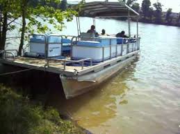 pontoon boat sinking at fireworks show