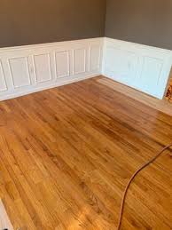 This is my living room, you can see the red oak floors behind the chair. Getting That Light Natural Airy Look On Red Oak Floors The Hardwood Co