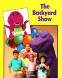 Six year old micheal and amy sat on couch eyes tightly closed as where excited for surprised their parents said had for them. Barney The Backyard Gang The Backyard Show Twilight Sparkle S Retro Media Library Fandom