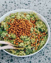 Couscous is an excellent meal, specifically ultralight backpacking food. Pesto Pearl Couscous Salad Elsa S Wholesome Life In 2021 Couscous Recipes Couscous Salad Pearl Couscous Recipes