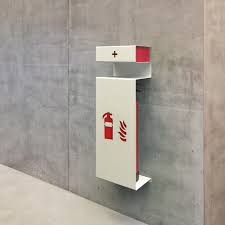 Fire Feuerloscherhalter Von Konstantin Slawinski In 2020 Schilder Design Feuerloscher Halte Durch