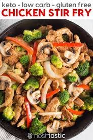 Easy Low Carb Chicken Stir Fry Recipe Quick Delicious You Ll Love This Keto Chicken Stir Fry Recipes Chicken Keto Recipes Easy Gluten Free Chicken Stir Fry