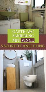 Gaste Wc Renovieren Wc Sanierung Mit Vinylboden In 5 Schritten Auch Im Bad Durchfuhrbar Wc Renovieren Gaste Wc Vinylboden