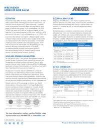 Wire Wisdom American Wire Gauge