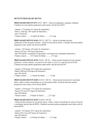 Consumatorii companiei de apă arieș sa vor plăti cu circa 50 de bani mai puțin, la fiecare metru cub de apă consumat, după aplicarea noului tva de 9%, de la 1 ianuarie 2016. Retete Preparare Beton