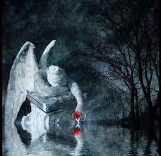 Image result for a red rose in his hand   and something tears in image