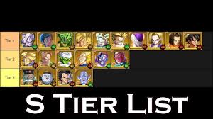 Selling android and ios high end stacked acc w/ new gohan // # price // top tier teams // 765 legends. The S Tier List You Wanted To See Dragon Ball Idle Youtube