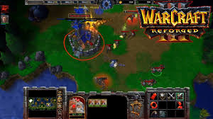 Warcraft 3 Reforged Human Vs Human Gameplay New Update Graphics Game Graphics Game Warcraft Warcraft 3